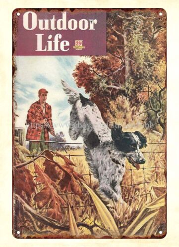 Outdoor Hunting Dogs - in home decor 1948 OUTDOOR LIFE