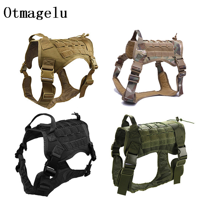 Outdoor Hunting Dogs - Nylon Pet Dog Vest Harness Sets