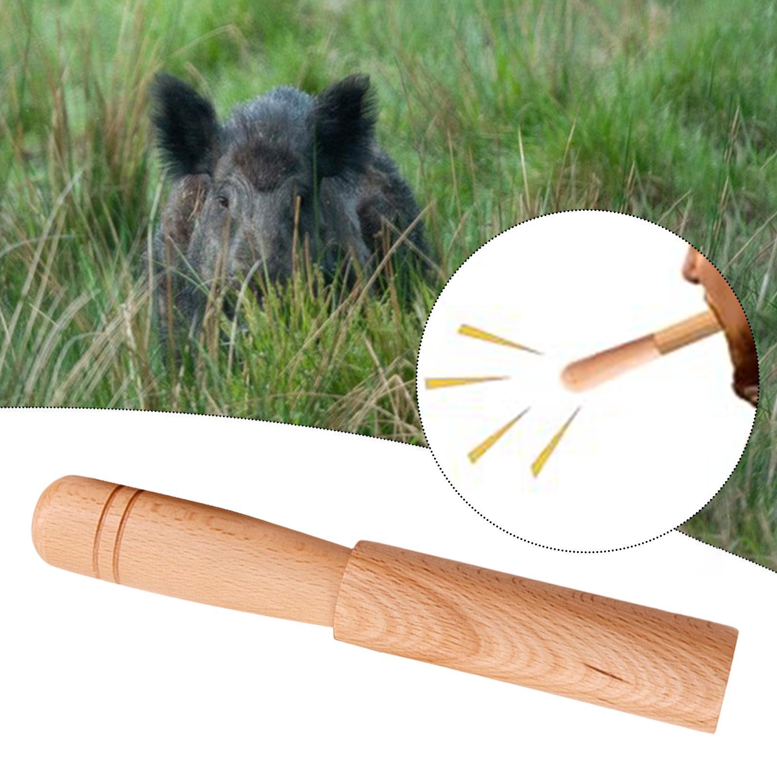 Game Call Whistle - Natural Boar Call Hunting Whistle Wood