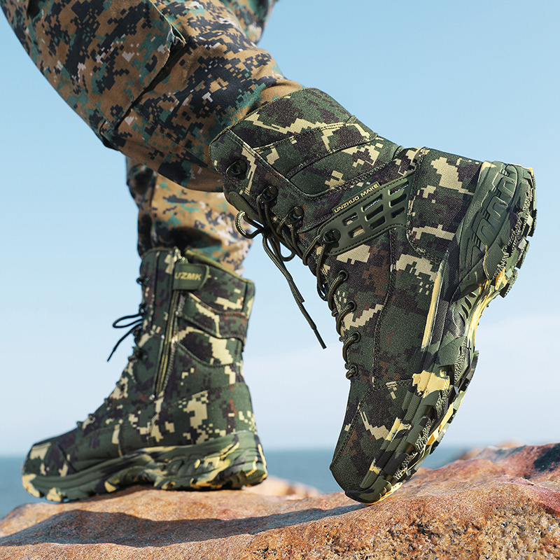 Outdoor Hunting Boots For Men - High Quality Men's Outdoor Boots Camouflage