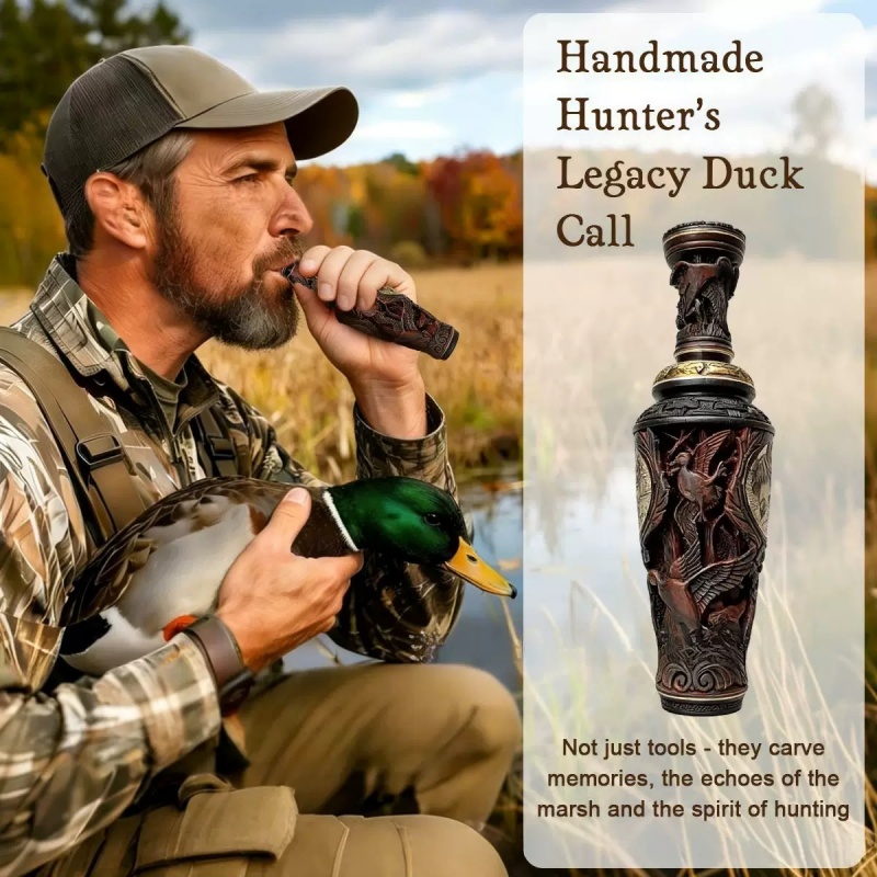 Game Call Whistle - rap Duck Whistling Portable Outdoor Trap