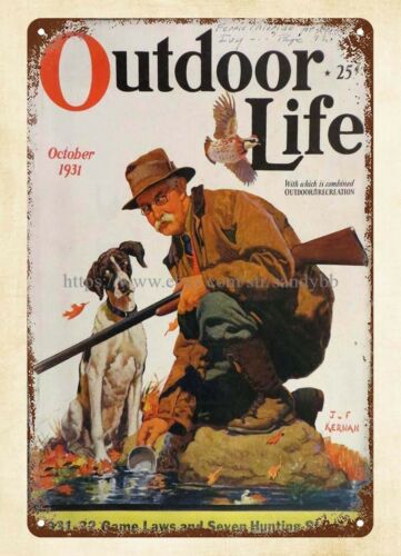 Outdoor Hunting Dogs - house interior 1931 OUTDOOR LIFE magazine