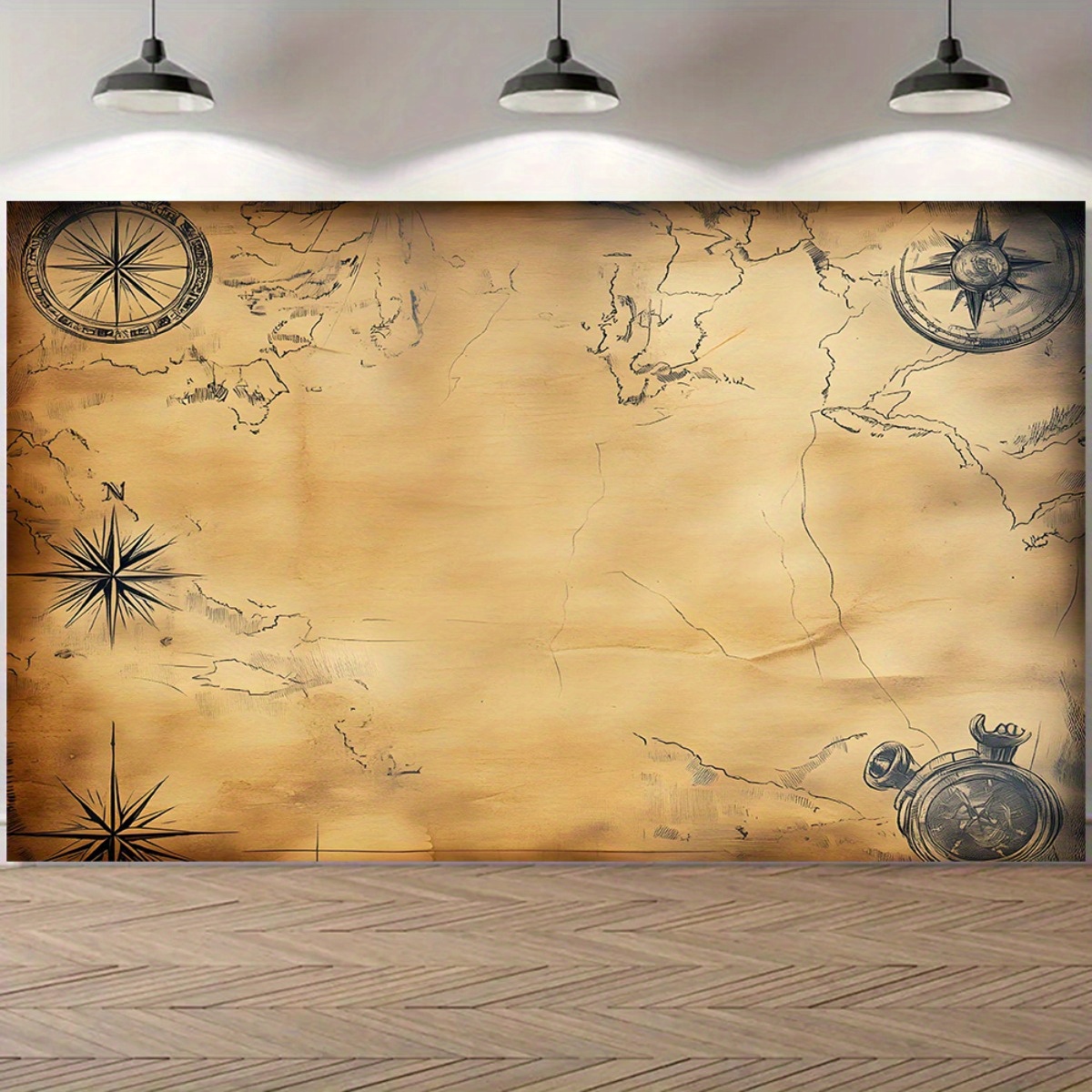 Pirate map banner, pirate prop - огляд і ціна Outdoor Hunting Events