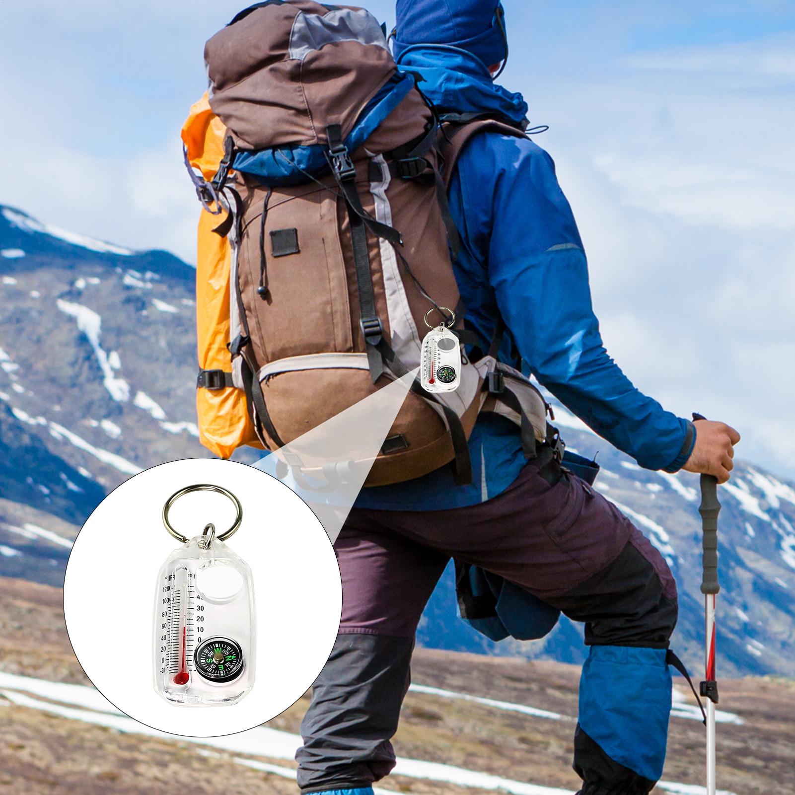 Portable Outdoor Keychain Comp - огляд і ціна Hunting Outdoor Thermometer