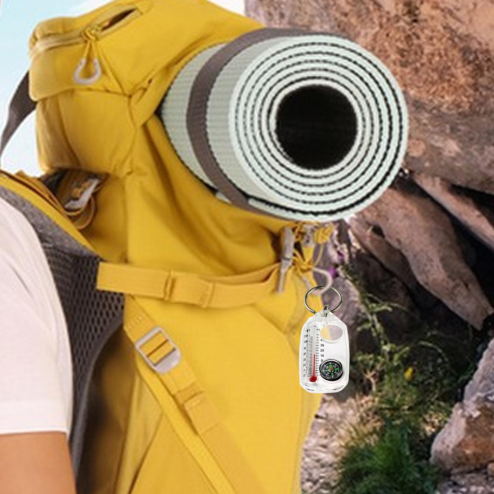 Portable Outdoor Keychain Comp - огляд і ціна Hunting Outdoor Thermometer