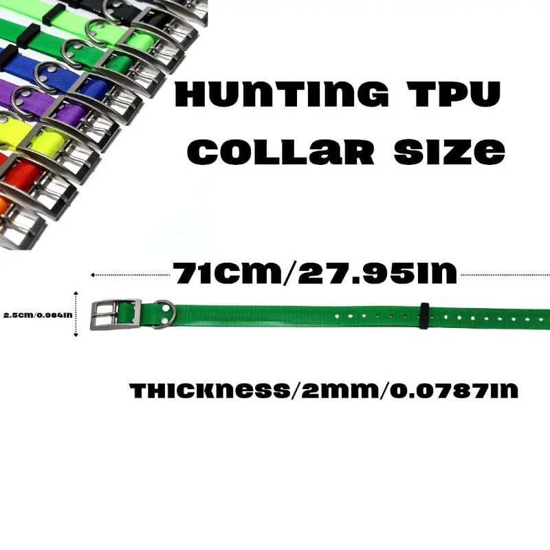2.5cm Wide Heavy Duty TPU Dog  - огляд і ціна Outdoor Hunting Dogs