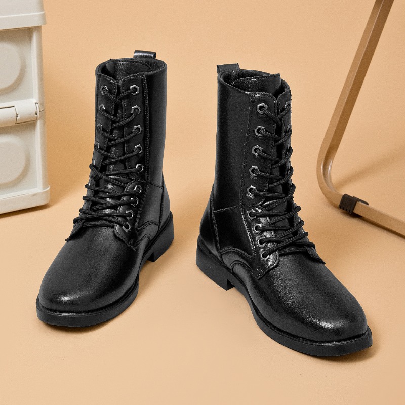 High-top Leather Boots Outdoor - огляд і ціна Outdoor Hunting Boots For Men