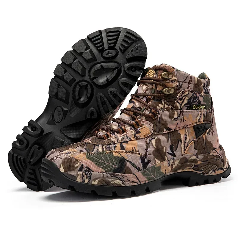 Men's High Top Camouflage Hunt - огляд і ціна Outdoor Hunting Boots For Men