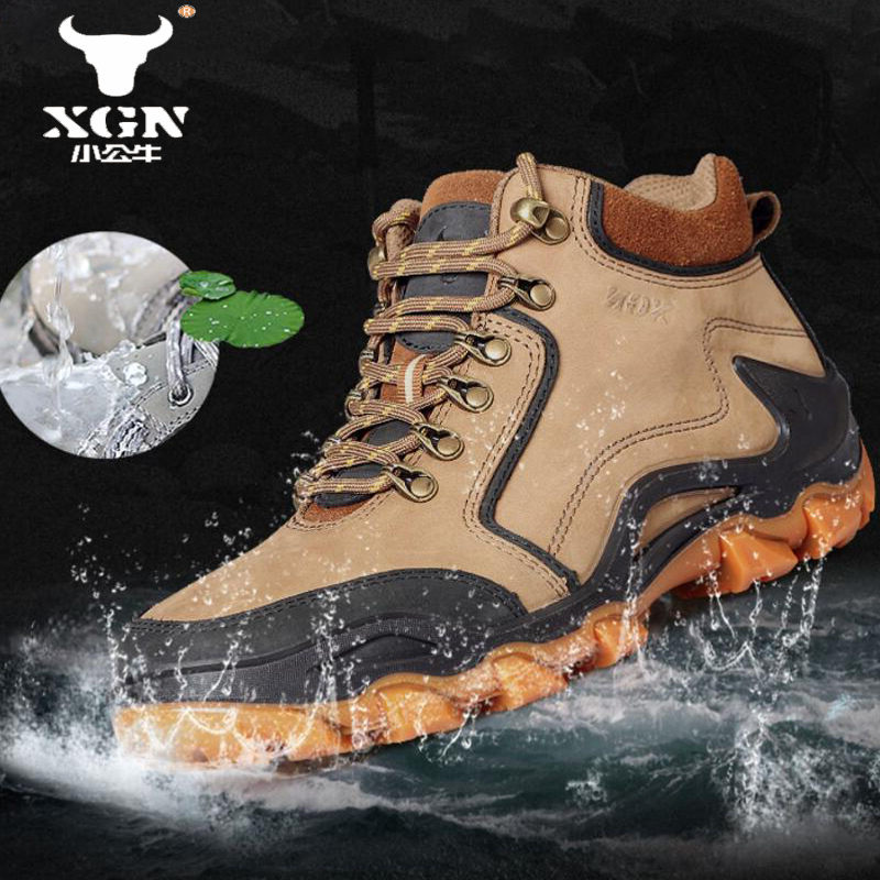 XGN Cowhide Outdoor Hiking sho - огляд і ціна Outdoor Hunting Boots For Men