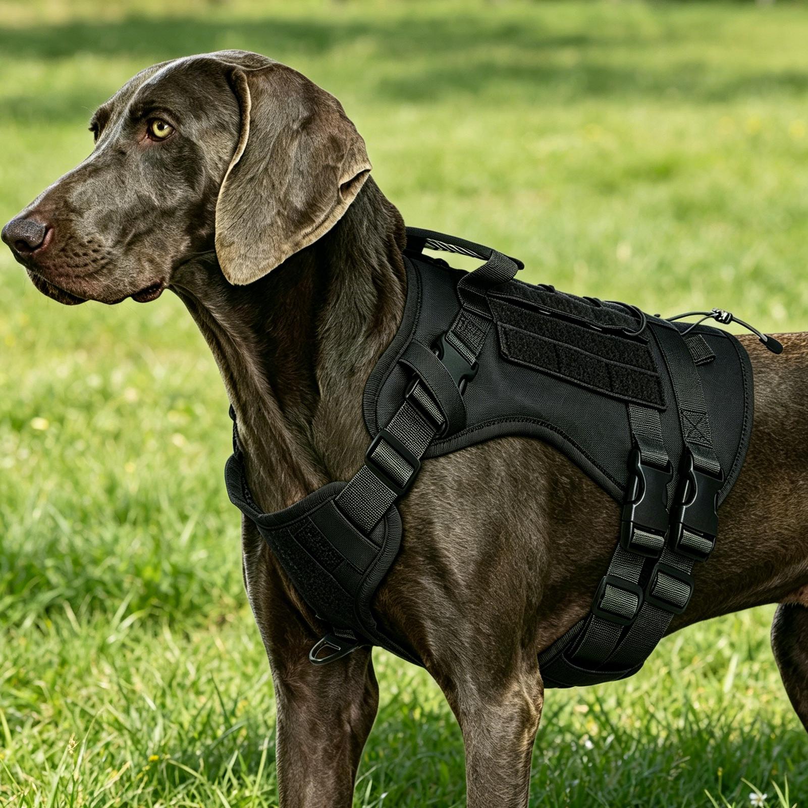 No Pull Dog Harness Adjustable - огляд і ціна Outdoor Hunting Dog Supply