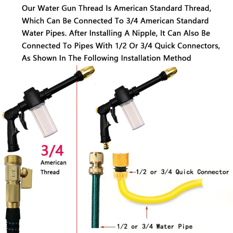 High Pressure Car Washing Wate - огляд і ціна Gun Cleaning Rod