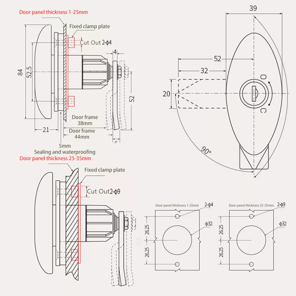 Caravan T-Handle Lock With 2 K - огляд і ціна G&T Hunting & Outdoor Gun Shop Skegness