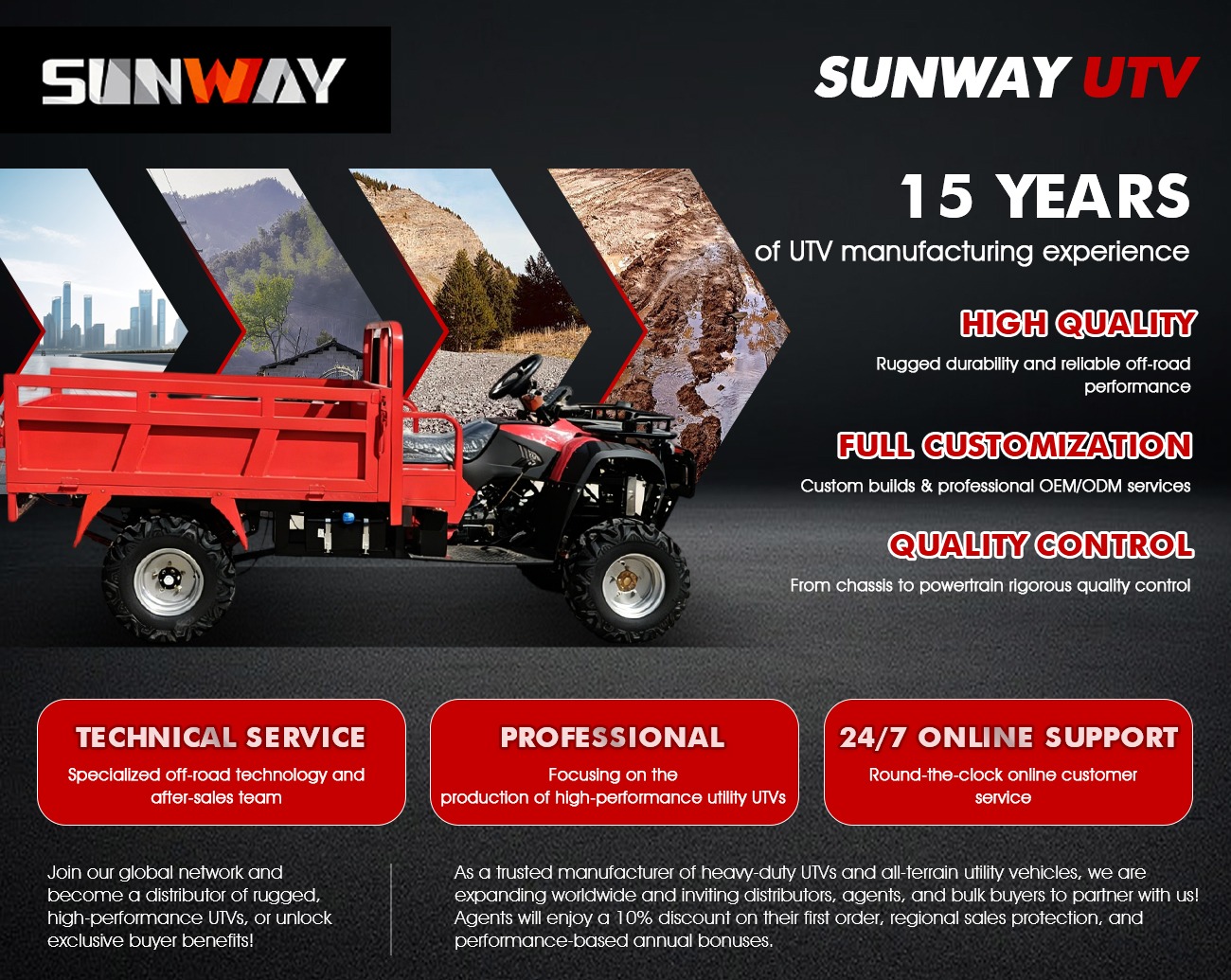 Hot Sale Off-Road Utility Vehi - огляд і ціна Outdoor Hunting Vehicle