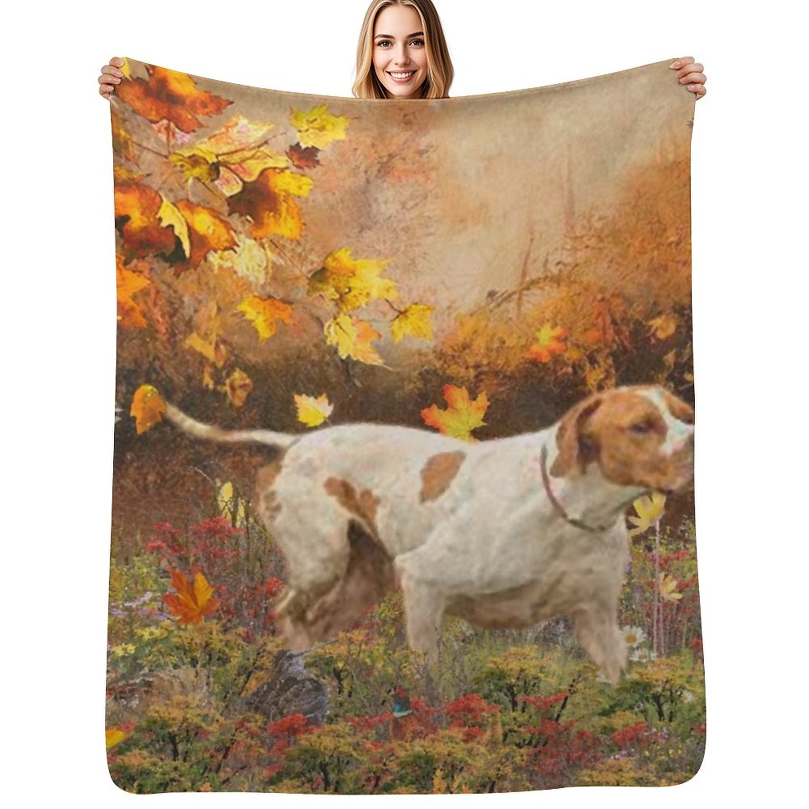 English Pointer hunts Throw Bl - огляд і ціна Outdoor Hunting Blanket