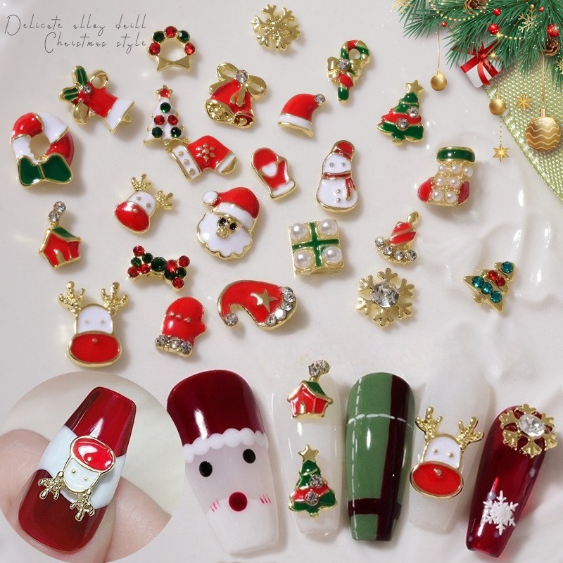 10Pcs Christmas Alloy Nail Cha - огляд і ціна Elk Bugle Call