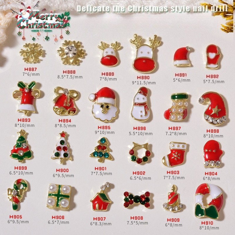 10Pcs Christmas Alloy Nail Cha - огляд і ціна Elk Bugle Call