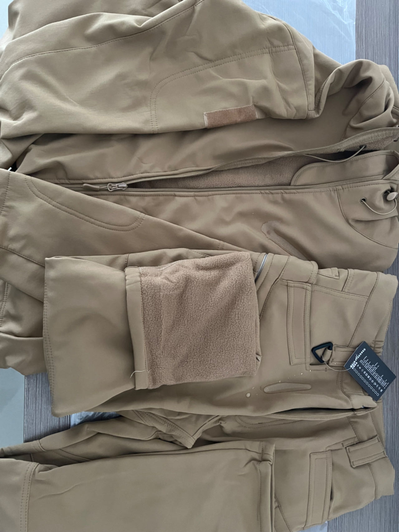 Men's Winter Autumn Warm Softs - огляд і ціна Outdoor Hunting Fleece