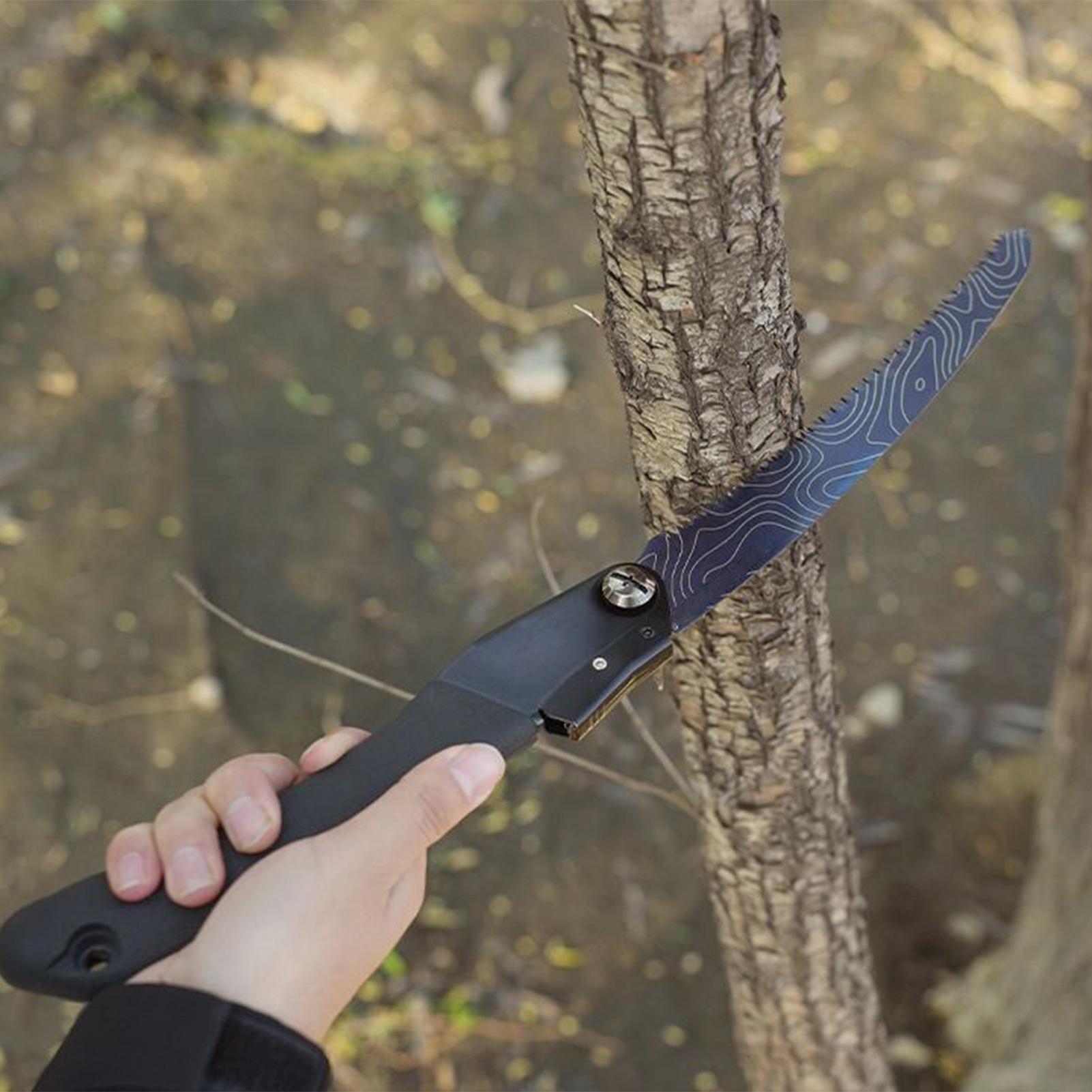 Folding Hand Saw Folding Pruni - огляд і ціна Hunting Camp Outdoor Supplies