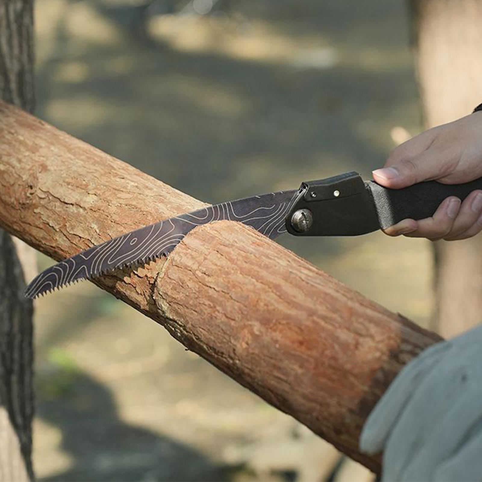 Folding Hand Saw Folding Pruni - огляд і ціна Hunting Camp Outdoor Supplies