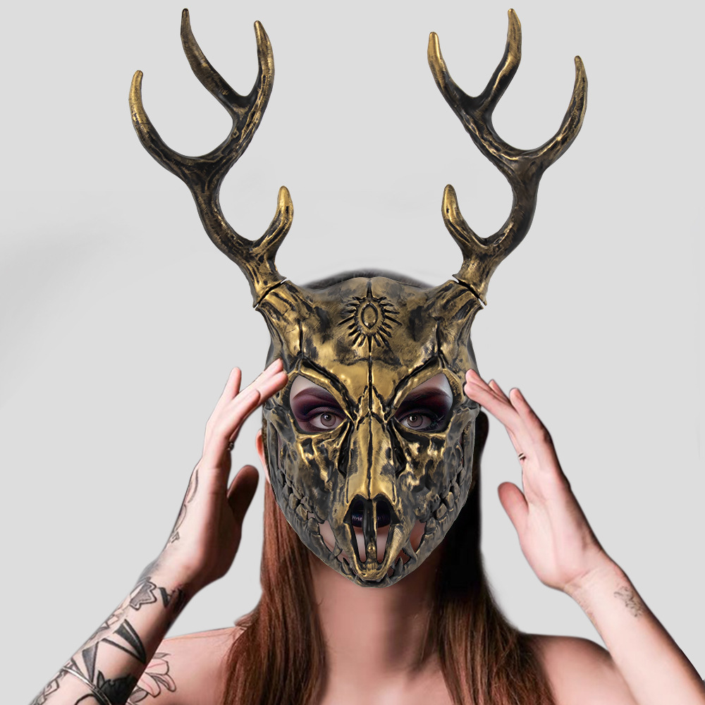 Animal Elk Mask Headpiece Cosp - огляд і ціна Elk Bugle Call