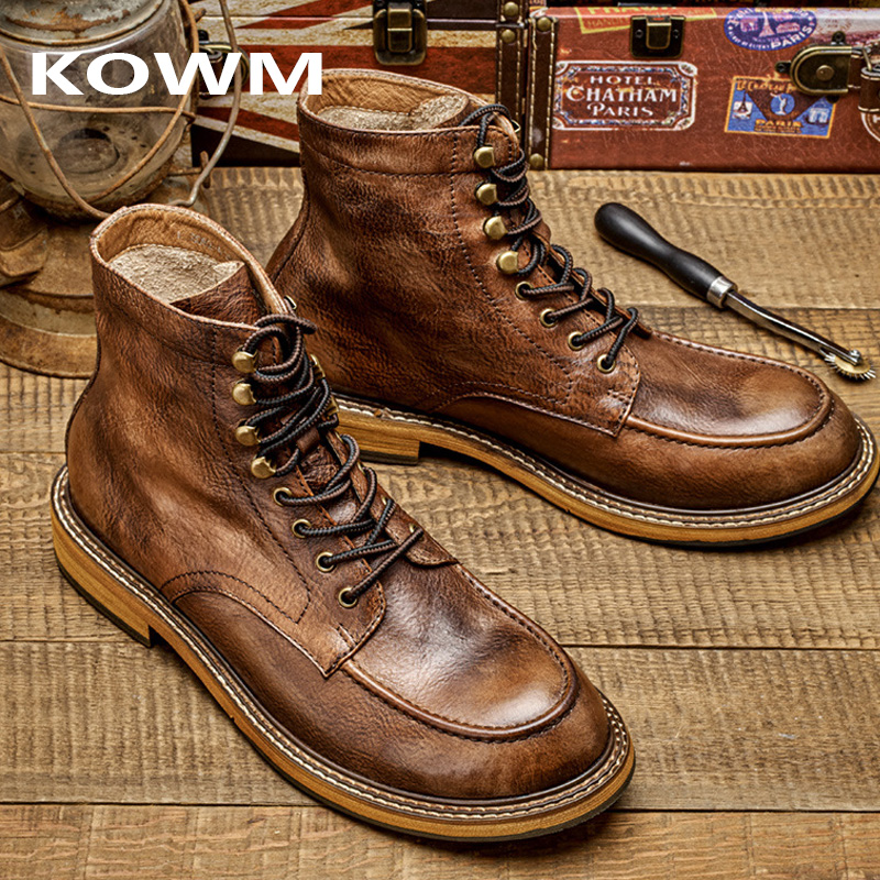 KOWM Outdoor Men Hiking Shoes  - огляд і ціна Outdoor Hunting Boots For Men