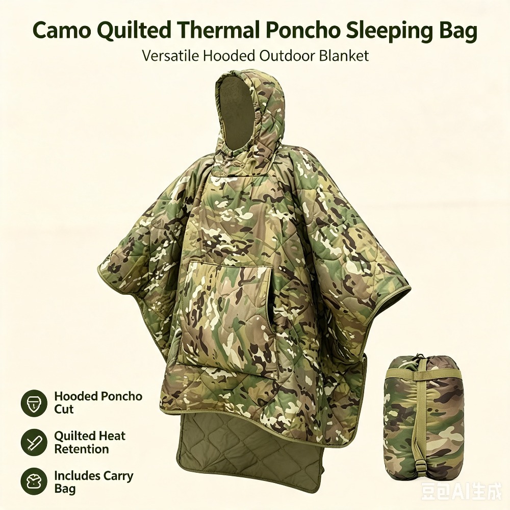 Camo Blanket Waterproof Insula - огляд і ціна Outdoor Hunting Blanket
