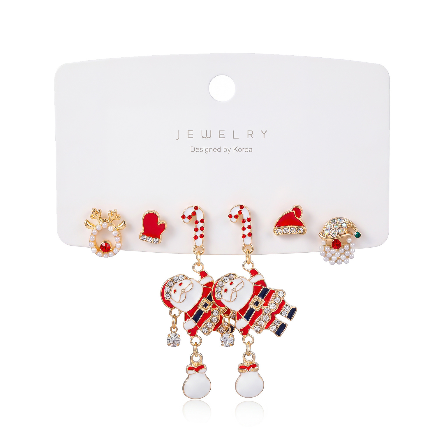3 Pairs Christmas Mixed Earrin - огляд і ціна Elk Bugle Call
