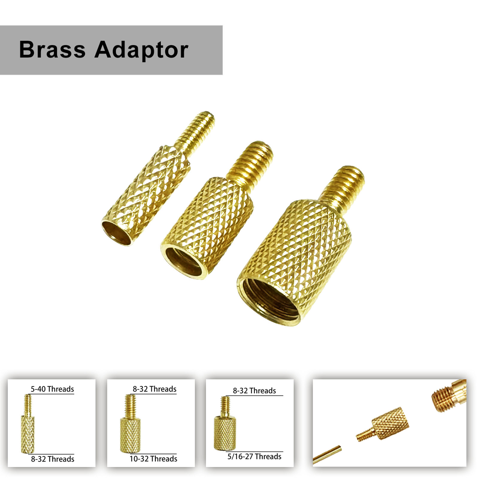 1PCS Gun Cleaning Rod Fitting  - огляд і ціна Gun Cleaning Rod
