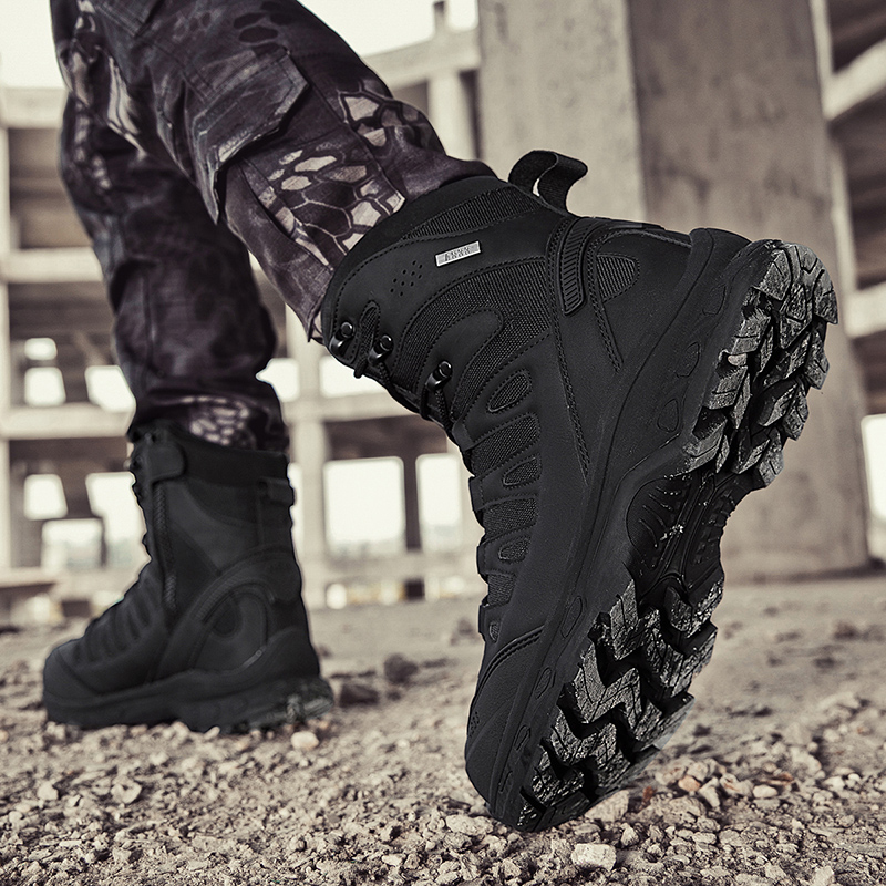 New Men Tactical Boots Militar - огляд і ціна Outdoor Hunting Boots For Men