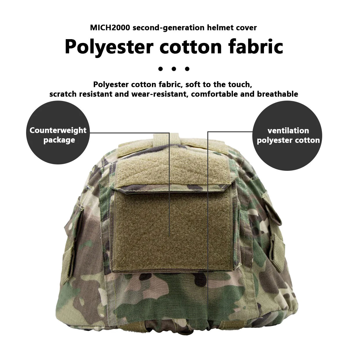 Helmet Camouflage Cover For MI - огляд і ціна Hunting Outdoor Store