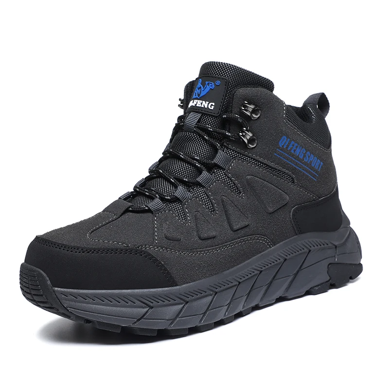 Large Size 48 Leather Hiking B - огляд і ціна Outdoor Hunting Boots For Men