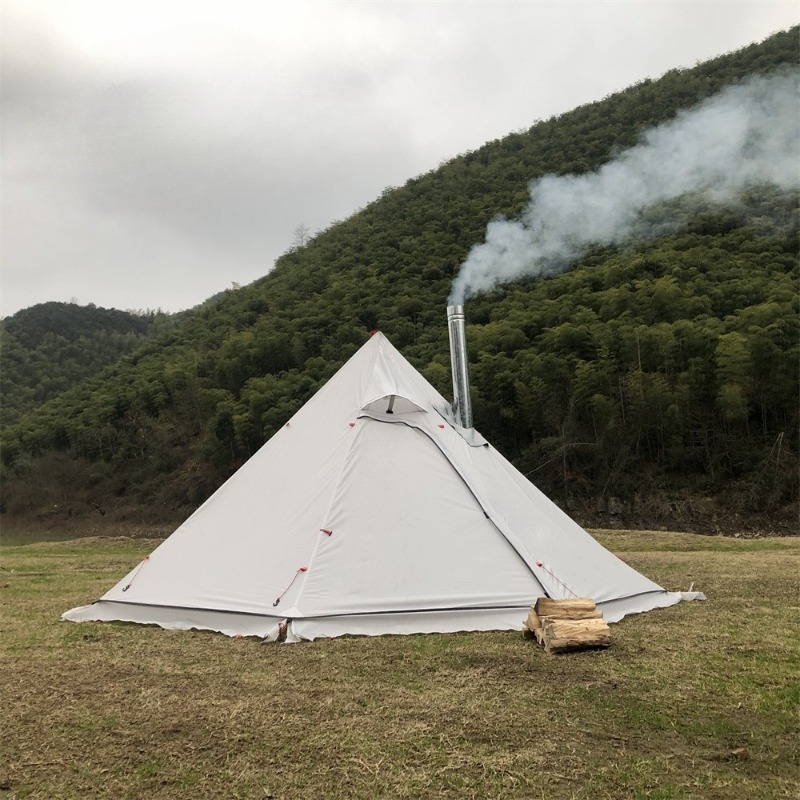 Winter Camping Large Pyramid T - огляд і ціна Hunting Camp Outdoor Supplies