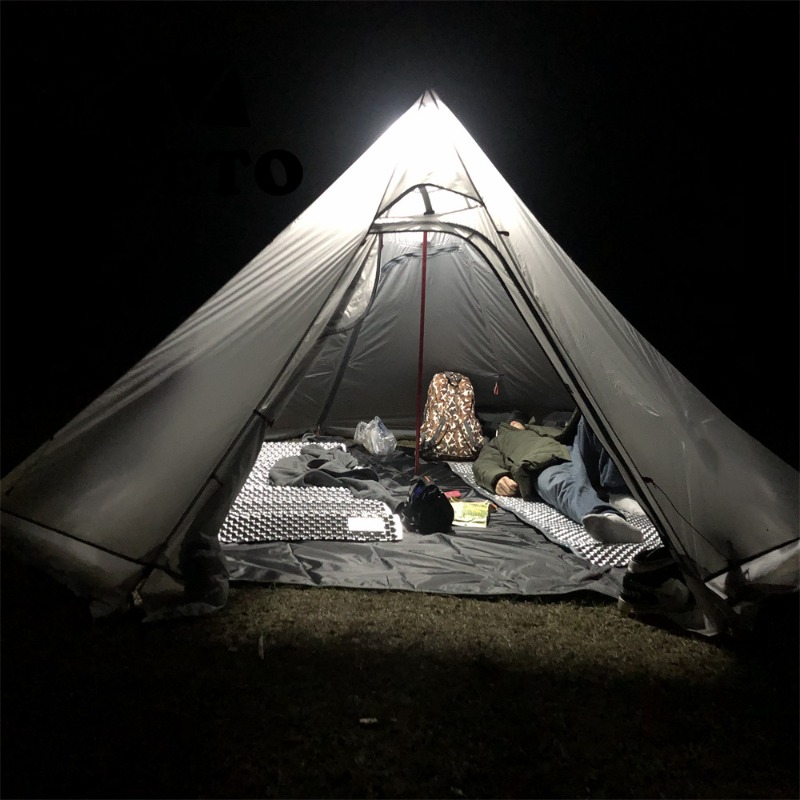 Winter Camping Large Pyramid T - огляд і ціна Hunting Camp Outdoor Supplies
