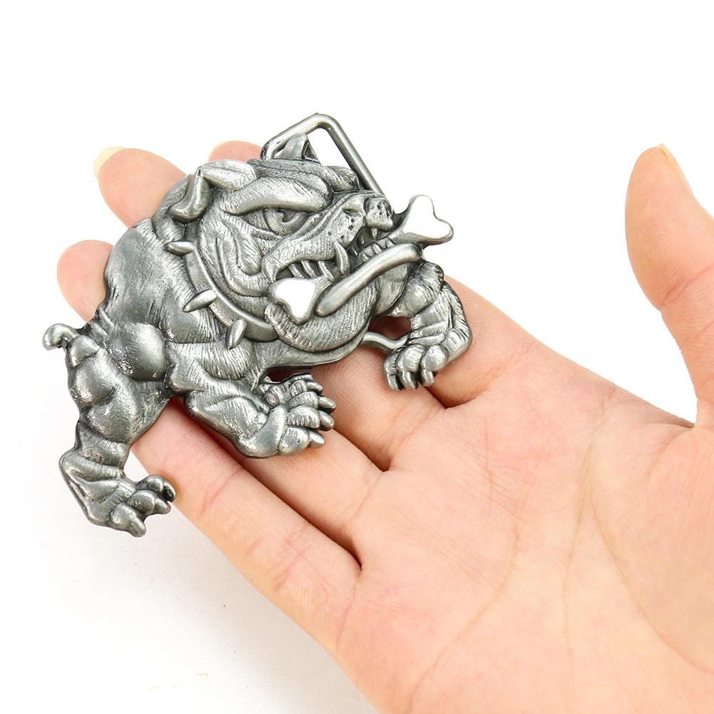 Pit Bull Dog Fangs Belt Buckle - огляд і ціна Outdoor Hunting Dogs