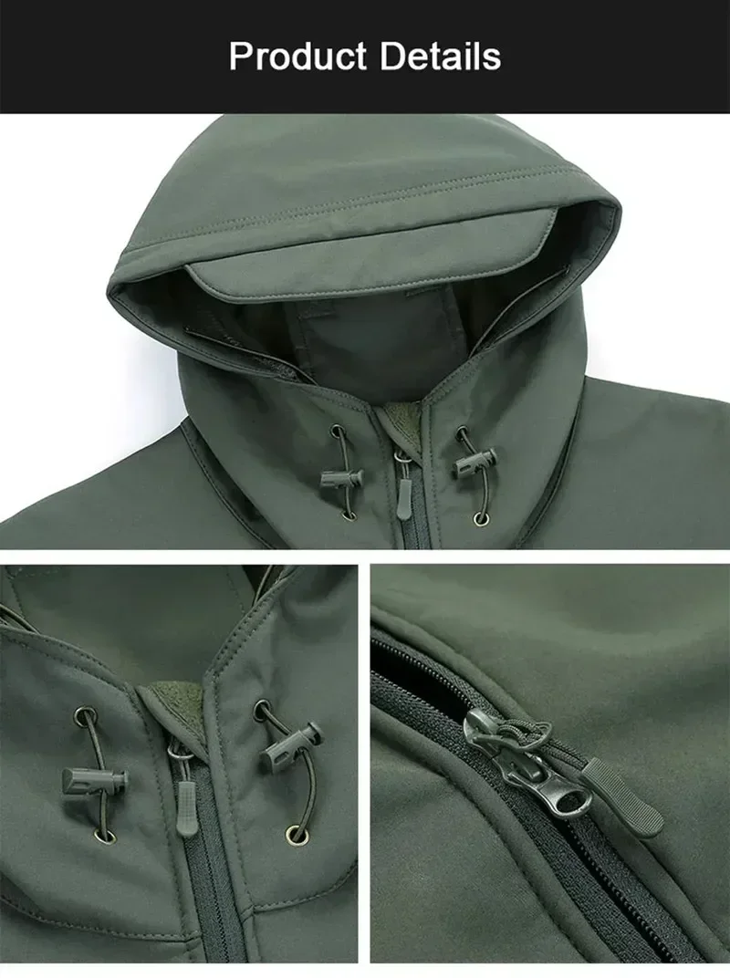 5XL 6XL CP Camouflage Soft She - огляд і ціна Outdoor Hunting Fleece
