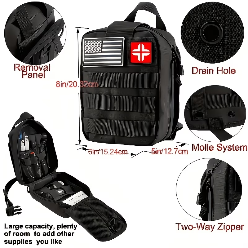 232pcsMulti-Functional Tool Ba - огляд і ціна Hunting Camp Outdoor Supplies